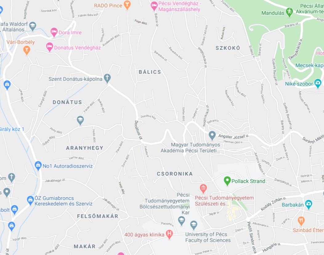 Piusz illetekessegi terulet